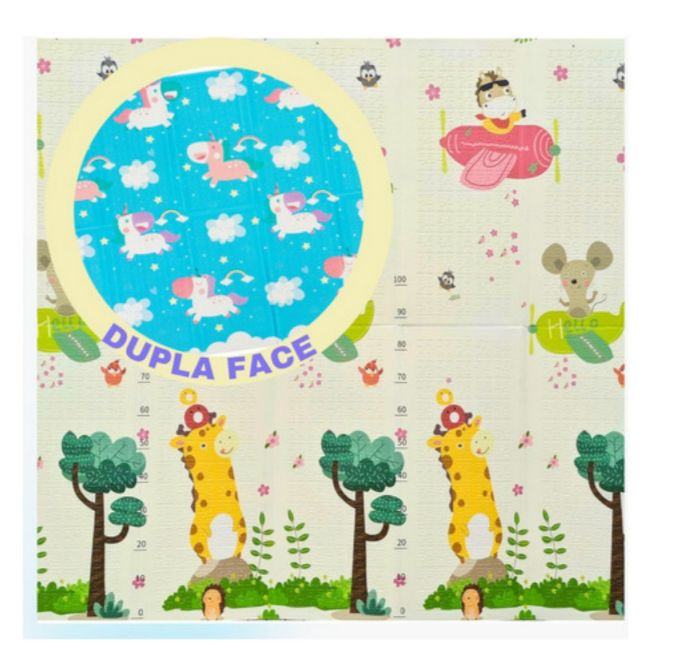 TATAME DE EVA INFANTIL ESTAMPADO DOBRAVEL 180X120CM 8MM 